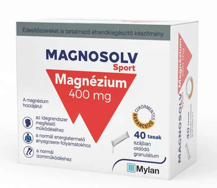 Dobó téri Kígyó Patika - Magnosolv sport 400mg granulátum 40x