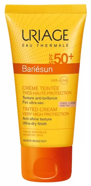 Dobó téri Kígyó Patika - Uriage bariésun színezett arckrém (világos) spf50+ 50ml