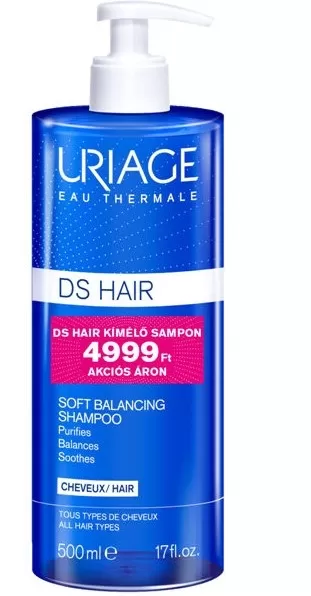 Dobó téri Kígyó Patika - Uriage d.s. hair kímélő sampon 500ml
