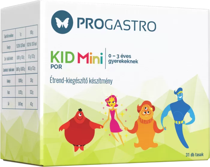 Dobó téri Kígyó Patika - Progastro kid mini etrendkieg.por 31x