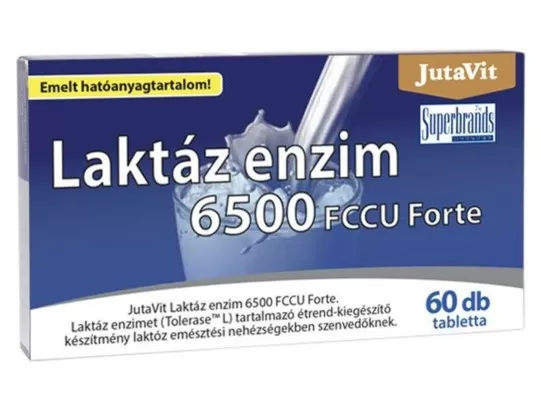 Dobó téri Kígyó Patika - Jutavit laktáz enzim 6500 fccu forte tabletta 60x