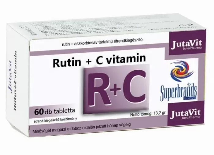 Dobó téri Kígyó Patika - Jutavit rutin+ ascorbin (50x +10x) 60x