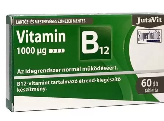Dobó téri Kígyó Patika - Jutavit b12 vitamin 1000mcg tabl. 60x
