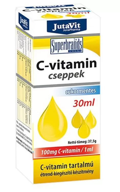 Dobó téri Kígyó Patika - Jutavit c-vitamin csepp 30ml