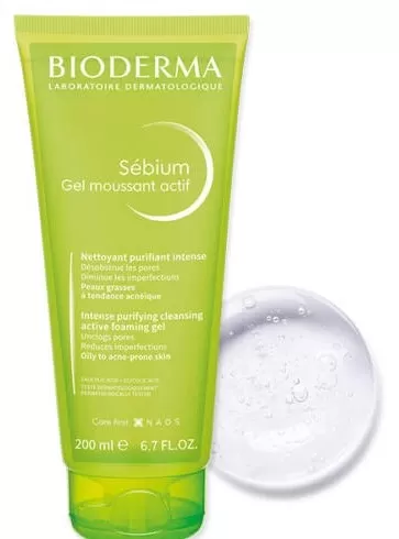 Dobó téri Kígyó Patika - Bioderma sebium gél moussant actif 200ml