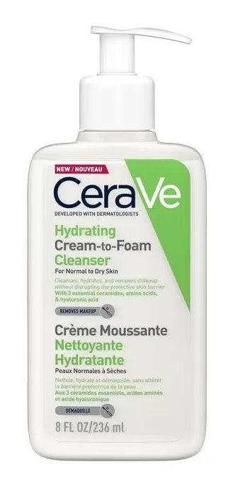 Dobó téri Kígyó Patika - Cerave habzó krémtisztító 236ml