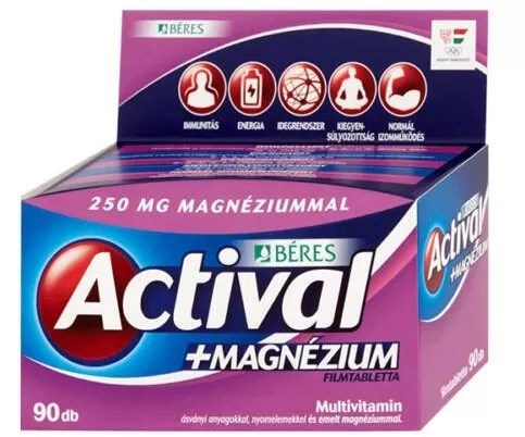 Dobó téri Kígyó Patika - Beres actival plus magnézium filmtabletta 90x