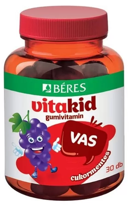 Dobó téri Kígyó Patika - Béres vitakid vas gumivitamin gumitabletta  30x