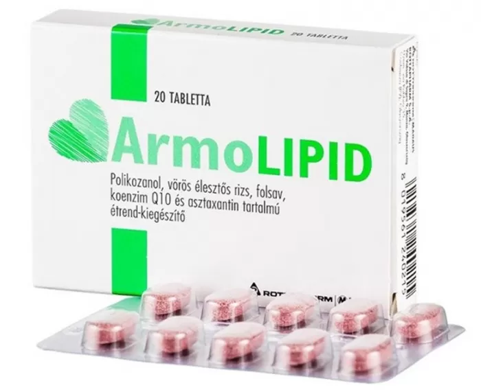 Dobó téri Kígyó Patika - Armolipid tabletta 20x