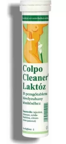Dobó téri Kígyó Patika - Colpo-cleaner laktóz pezsgőtabletta  20x