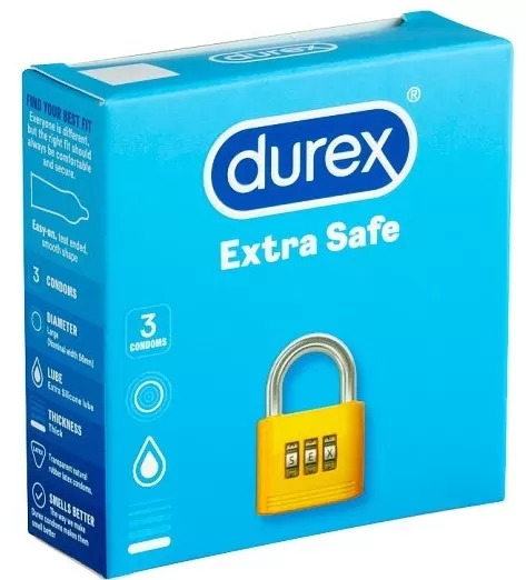 Dobó téri Kígyó Patika - Durex óvszer extra safe 3x