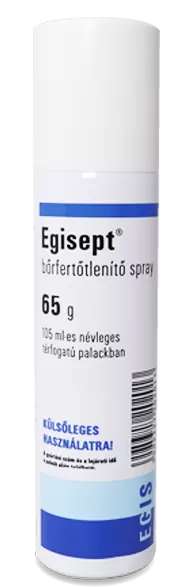 Dobó téri Kígyó Patika - Egisept bőrfertőtlenítő spray 65 g