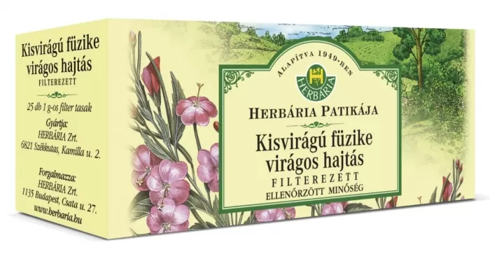 Dobó téri Kígyó Patika - Herbária kisviragú füzikefű tea 25x 1g
