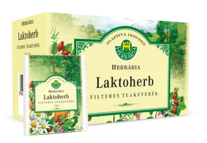 Dobó téri Kígyó Patika - Herbária laktoherb tejszaporító filteres tea  20x