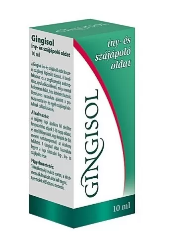 Dobó téri Kígyó Patika - Interherb gingisol plusz fogínyecsetelő oldat 10 ml