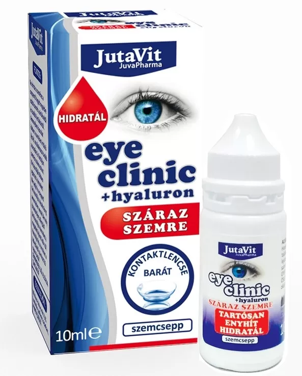 Dobó téri Kígyó Patika - Jutavit eyeclinic száraz szemre 10ml
