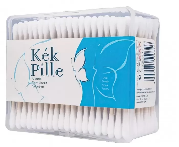 Dobó téri Kígyó Patika - Kék pille fültisztító dobozos 200x