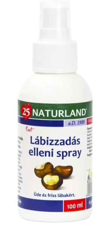 Dobó téri Kígyó Patika - Naturland lábizzadásgátló spray 1x 100ml