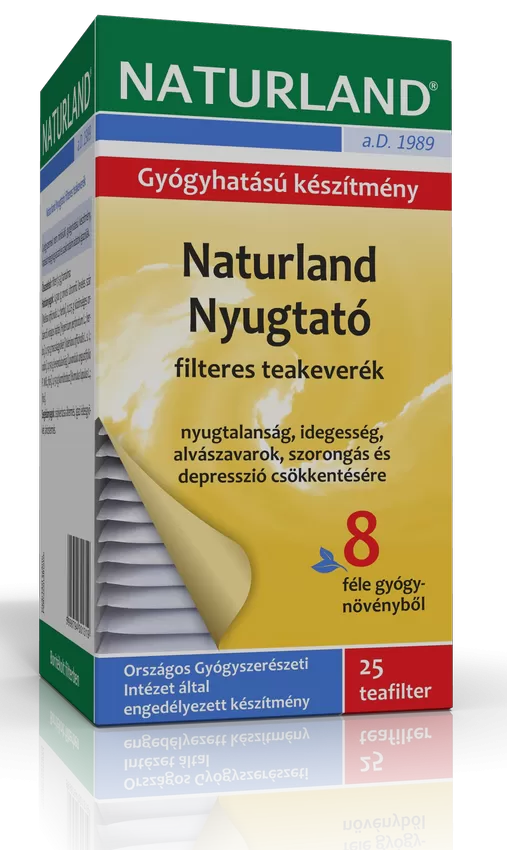 Dobó téri Kígyó Patika - Naturland nyugtató tea filteres    25x1.5g