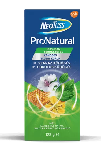 Dobó téri Kígyó Patika - Neotuss pronatural szirup köhögésre 128g/95ml