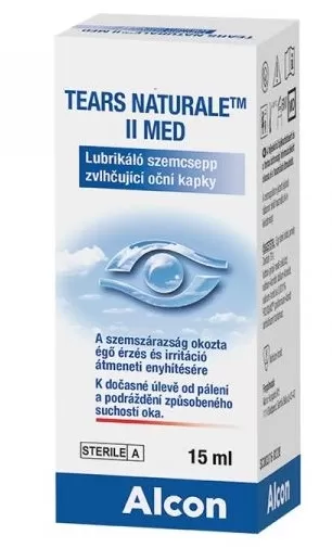 Dobó téri Kígyó Patika - Tears naturale ii med szemcsepp lubrikáló 15ml