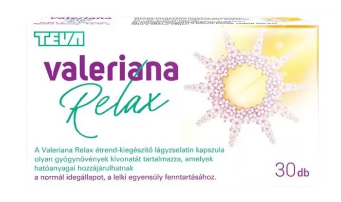 Dobó téri Kígyó Patika - Valeriana relax gyógynövény lágyzselatin kapszula 30x