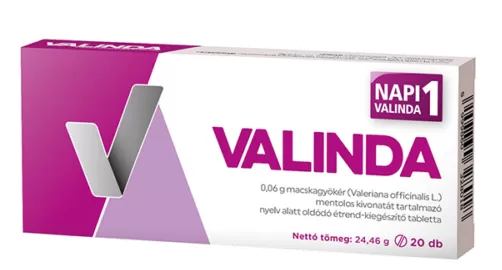 Dobó téri Kígyó Patika - Valinda 0,06g tabletta 20x