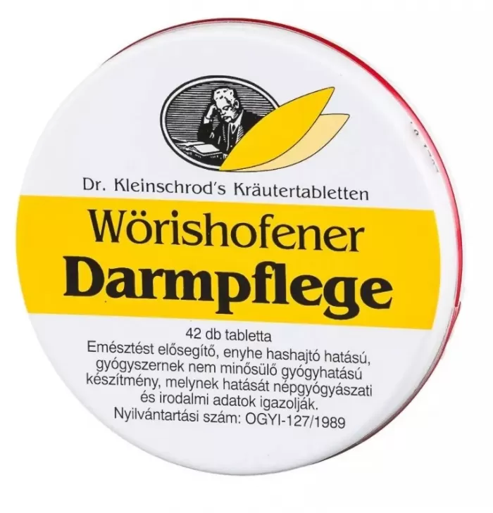 Dobó téri Kígyó Patika - Worishofeni darmpflege tabletta    42x