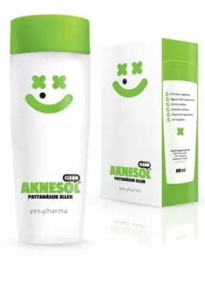 Dobó téri Kígyó Patika - Aknesol clean folyadék pattanásokra 50ml