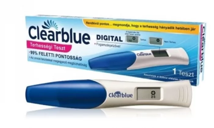 Dobó téri Kígyó Patika - Clearblue digitális terhességi teszt fogamzásjelzővel 1x