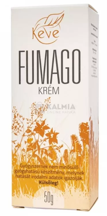 Dobó téri Kígyó Patika - Fumago krém pszoriázisra    50g