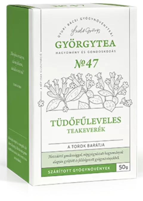 Dobó téri Kígyó Patika - Pharmaherb tüdőfűleveles tea 50g (gyuri b.)