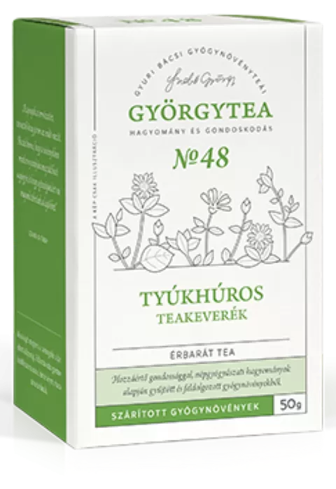 Dobó téri Kígyó Patika - Pharmaherb tyúkhúros tea 50g (gyuri b.)