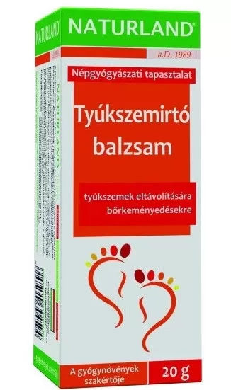 Dobó téri Kígyó Patika - Naturland tyúkszemírtó balzsam 20g