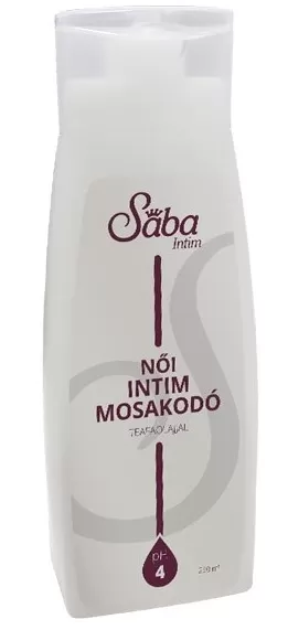 Dobó téri Kígyó Patika - Sába intim mosakodó illatmentes női 250ml
