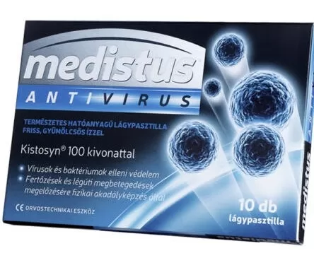 Dobó téri Kígyó Patika - Vitaplus medistus antivirus pasztilla 10x