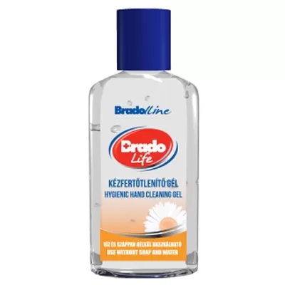 Dobó téri Kígyó Patika - Bradolife kézfertőtlenítő gél kamilla 50ml