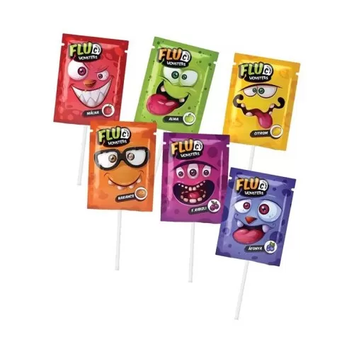 Dobó téri Kígyó Patika - Flumonsters c-vitamin nyalóka 1x