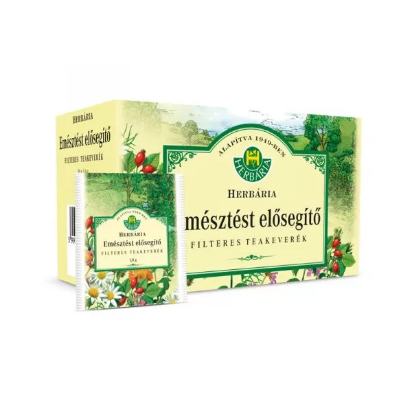 Dobó téri Kígyó Patika - Herbária emésztést elősegítő tea filteres 20x