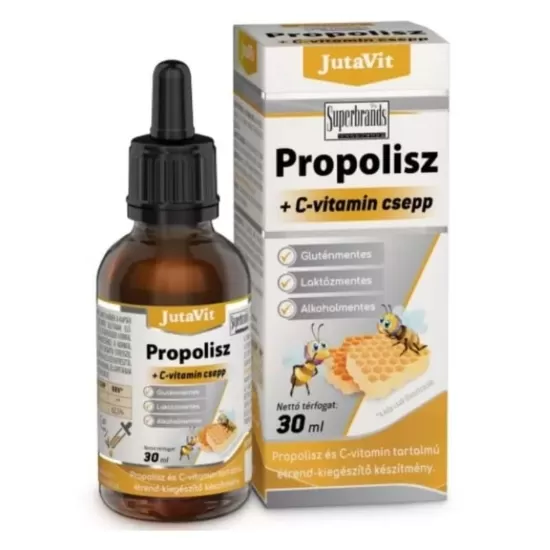 Dobó téri Kígyó Patika - Jutavit propolisz+c.vitamin csepp 30ml
