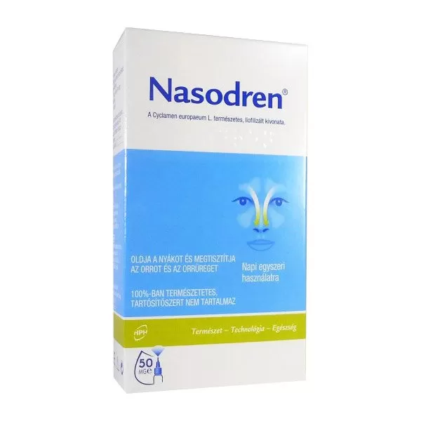 Dobó téri Kígyó Patika - Nasodren orrspray 50mg+5ml