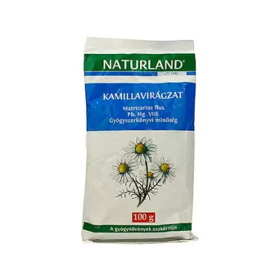 Dobó téri Kígyó Patika - Naturland kamillavirág tea 100g