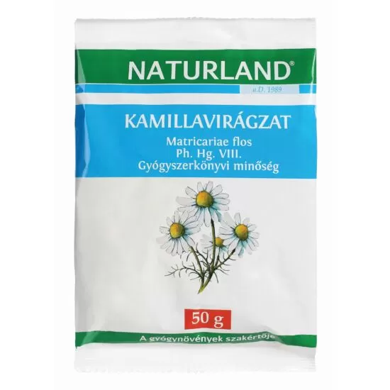 Dobó téri Kígyó Patika - Naturland kamillavirag tea 50g