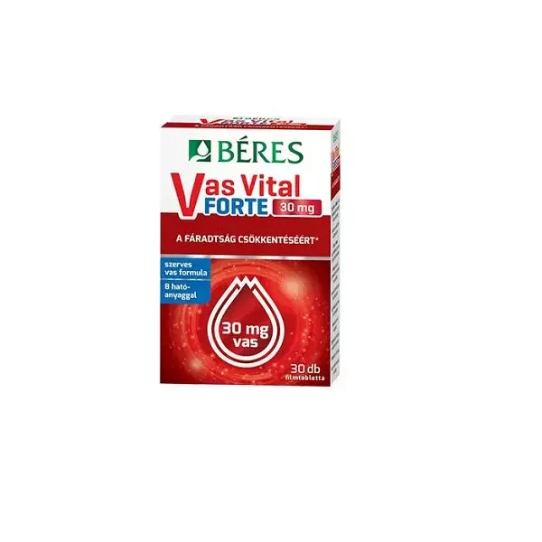Dobó téri Kígyó Patika - Béres vas vital 30mg forte filmtabletta 30x