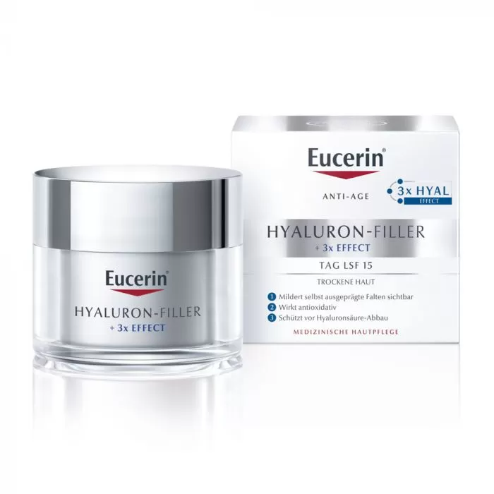 Dobó téri Kígyó Patika - Eucerin hyaluron-filler 3x effect nappali krém utántöltő 50 ml