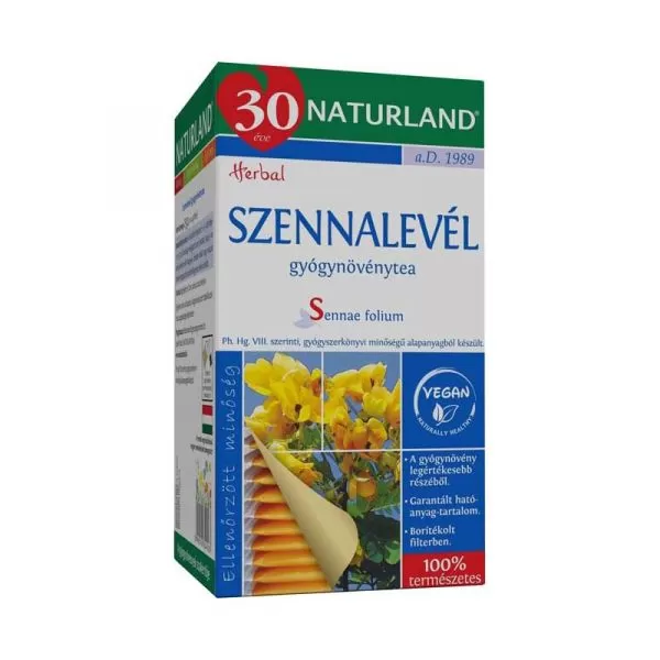 Dobó téri Kígyó Patika - Naturland szennalevél filteres 25x