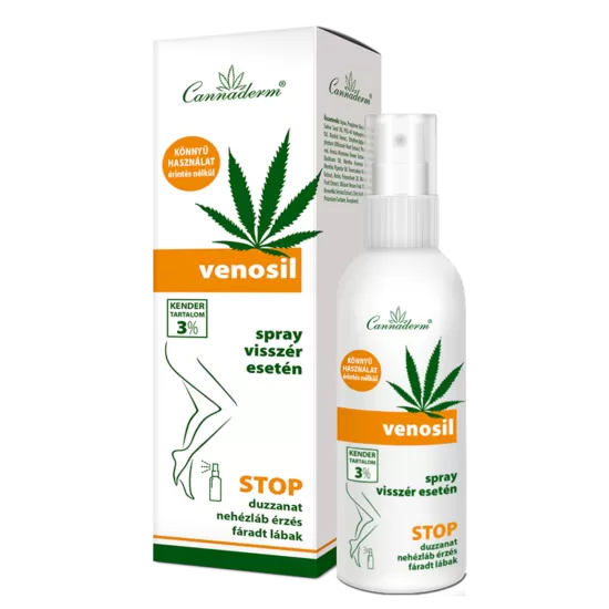 Dobó téri Kígyó Patika - Cannaderm venosil spray visszérre 150ml