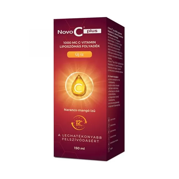 Dobó téri Kígyó Patika - Novo c plus liposzomás c-vitamin 1000mg folyadék 150ml