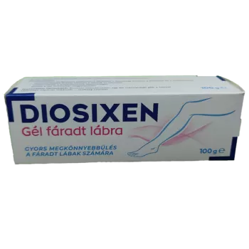 Dobó téri Kígyó Patika - Diosixen gél fáradt lábakra 100g