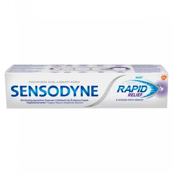 Dobó téri Kígyó Patika - Sensodyne rapid white  fogkrém 75ml